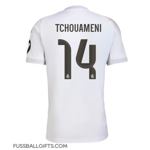 Real Madrid Aurelien Tchouameni #14 Fußballbekleidung Heimtrikot 2025-26 Kurzarm